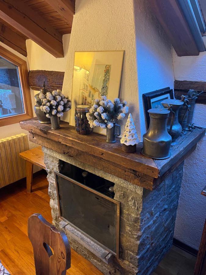 Chalet Blanc "La Mansarda" Курмайор Экстерьер фото