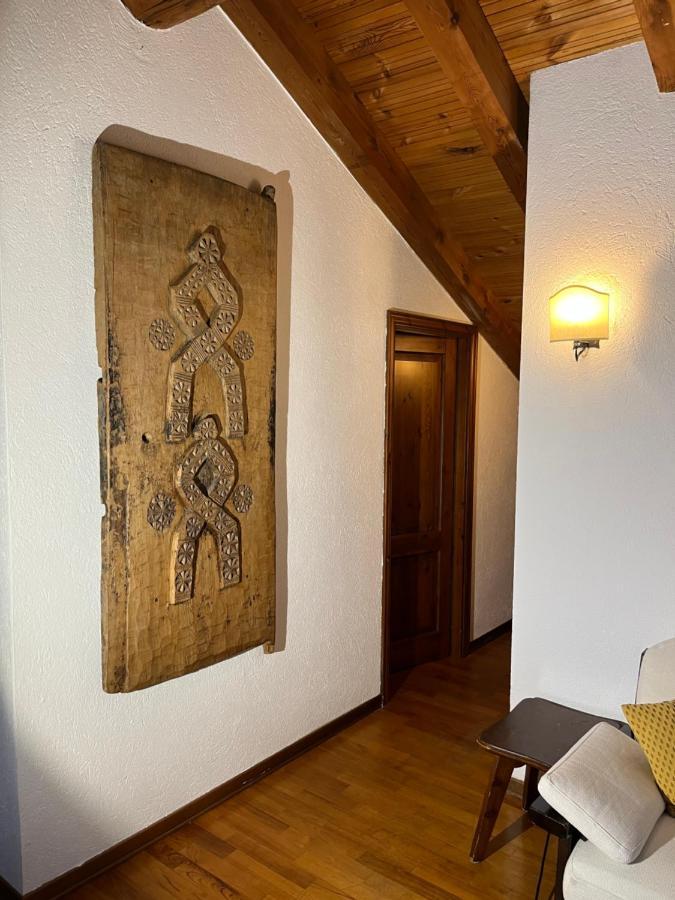 Chalet Blanc "La Mansarda" Курмайор Экстерьер фото